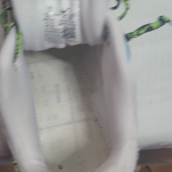 Nike White and Blue Chunky Sneakers - Picture 4 of 10